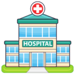 logo hôpital en couleur